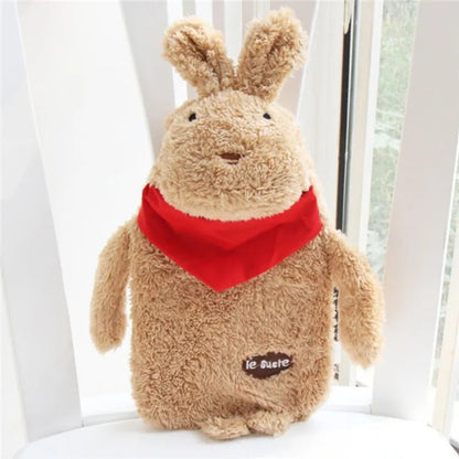 Rabbit Plush Hot Water Bottle - Hand Warmers & Hot Water Bottles - Scribble Snacks