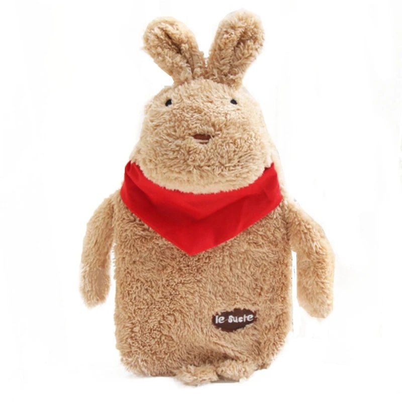 Rabbit Plush Hot Water Bottle - Hand Warmers & Hot Water Bottles - Scribble Snacks