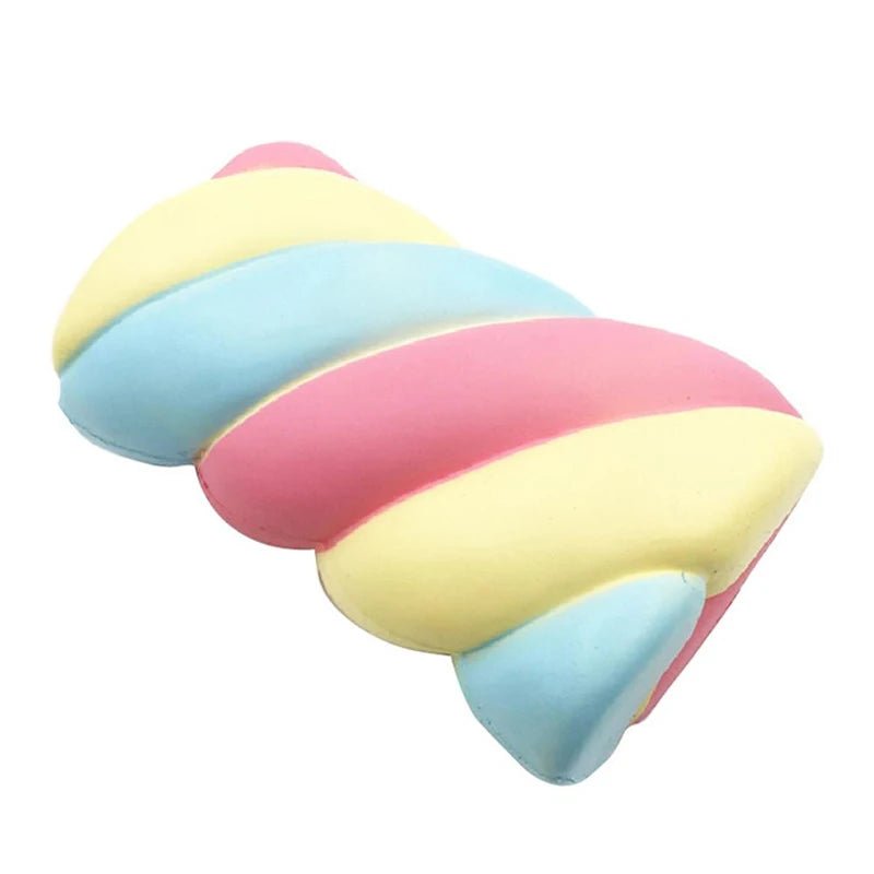 Rainbow Candy Cake Squishy Toy - Soft Plush Toys - Scribble Snacks