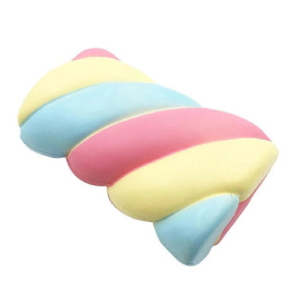 Rainbow Candy Cake Squishy Toy - Soft Plush Toys - Scribble Snacks