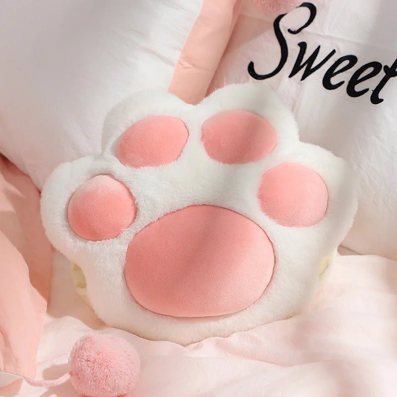 Rechargeable Cat Paw Hand Warmer Bag - Hand Warmers & Hot Water Bottles - Scribble Snacks