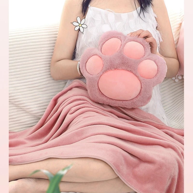 Rechargeable Cat Paw Hand Warmer Bag - Hand Warmers & Hot Water Bottles - Scribble Snacks