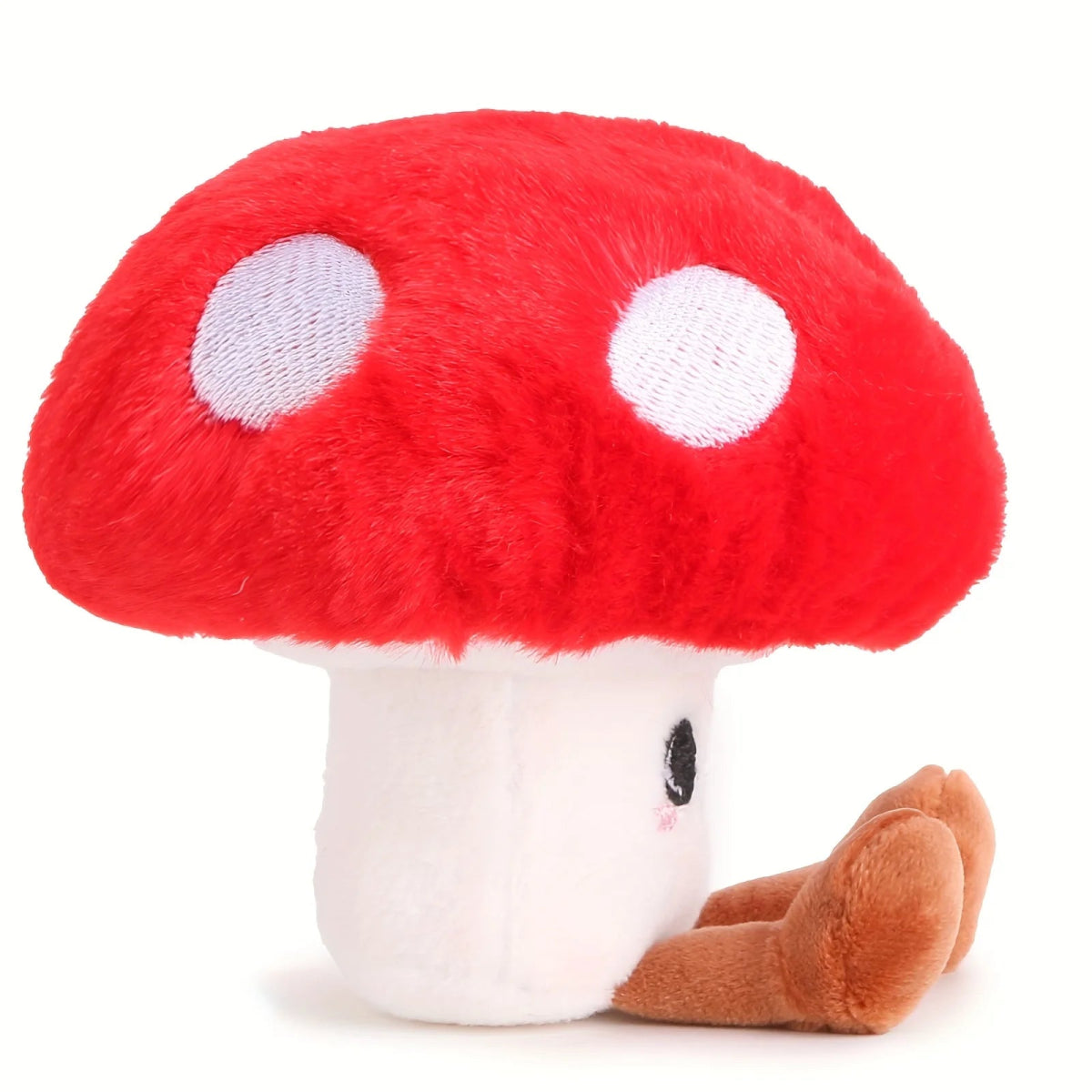 Red Mushroom Plush Educational Toy - Soft Plush Toys - Scribble Snacks