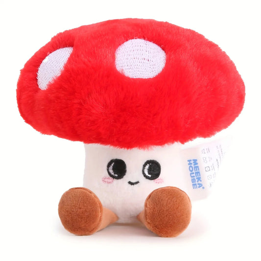 Red Mushroom Plush Educational Toy - Soft Plush Toys - Scribble Snacks