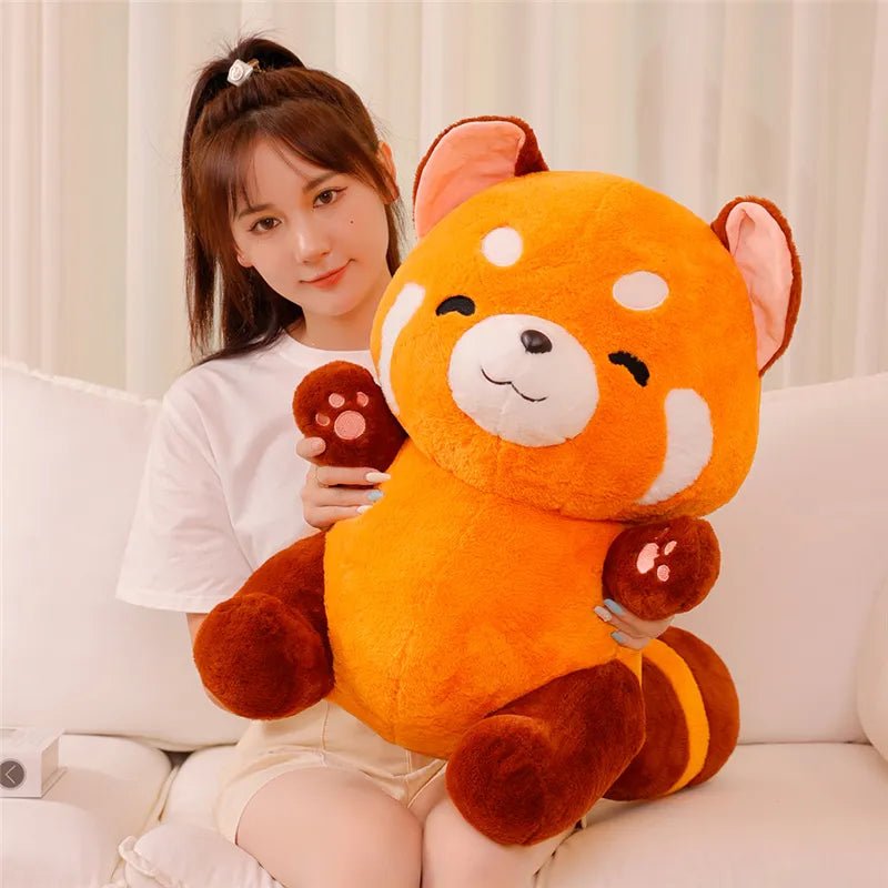 Red Panda Plushie Hug Pillow - Soft Plush Toys - Scribble Snacks