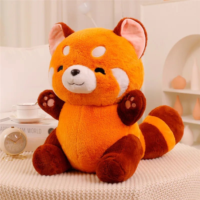 Red Panda Plushie Hug Pillow - Soft Plush Toys - Scribble Snacks