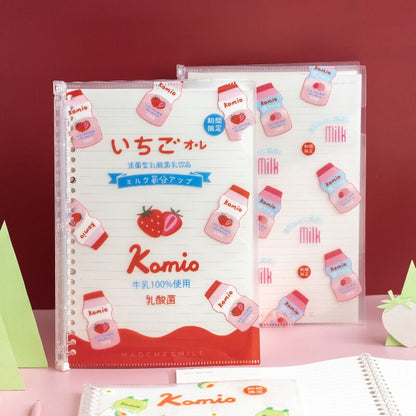 Refill Your Cravings - A5/B5 Loose-leaf Yakult Line Notebook - 36 Sheets - 0 - Scribble Snacks