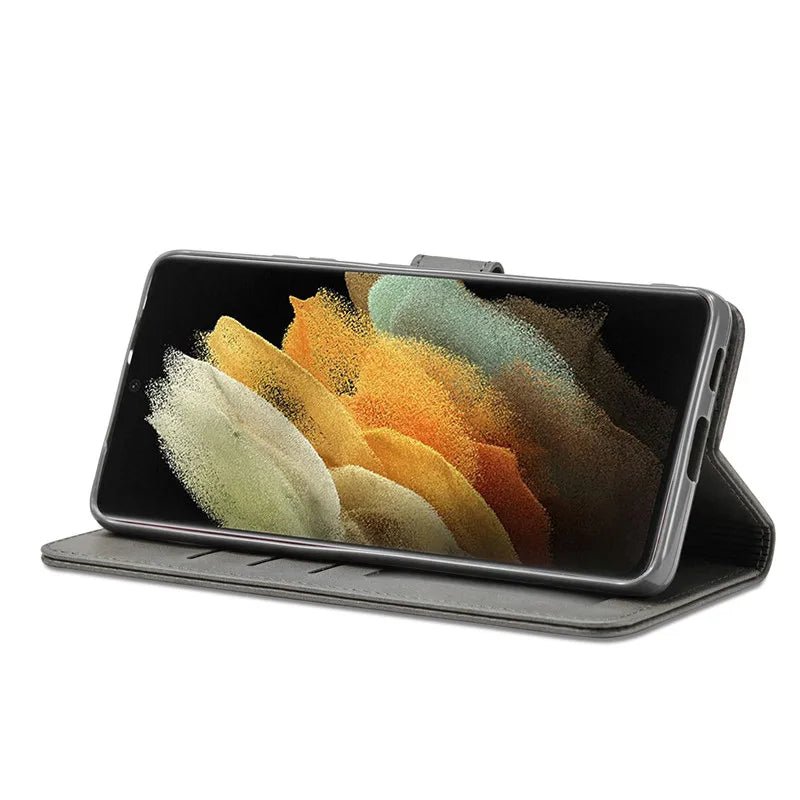 Samsung Galaxy S24/S23/S22 Leather Case - Android Cases - Scribble Snacks