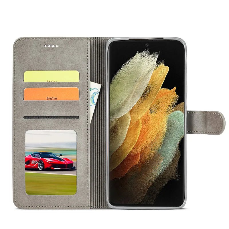 Samsung Galaxy S24/S23/S22 Leather Case - Android Cases - Scribble Snacks