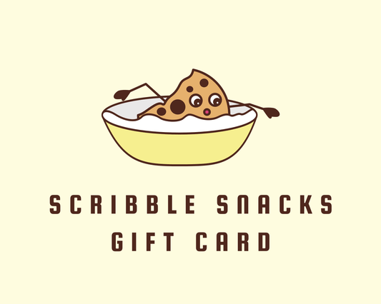 Scribble Snacks Gift Card - Scribble Snacks