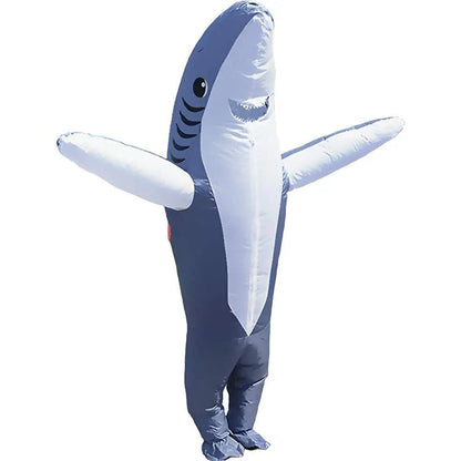Shark Attack Inflatable Adult Costume - Inflatable Costume - Scribble Snacks