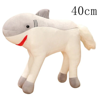 Shark Cat Transform Plush Pillow - Soft Plush Toys - Scribble Snacks