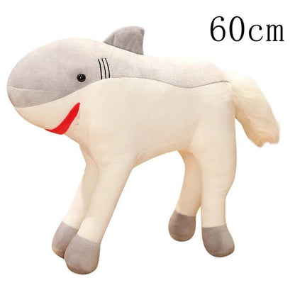 Shark Cat Transform Plush Pillow - Soft Plush Toys - Scribble Snacks