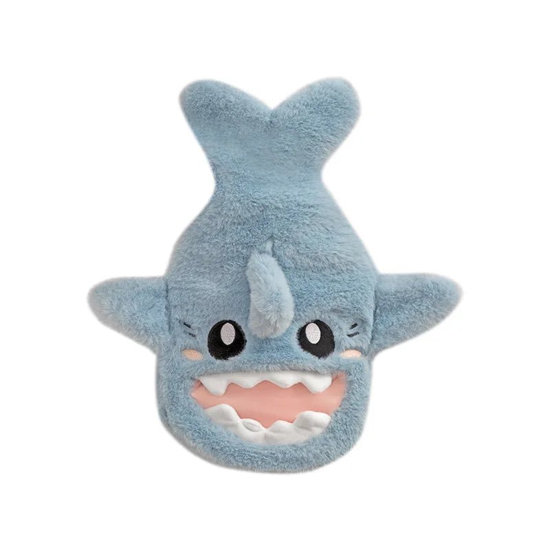 Shark Plushie Warm Water Bottle - Hand Warmers & Hot Water Bottles - Scribble Snacks