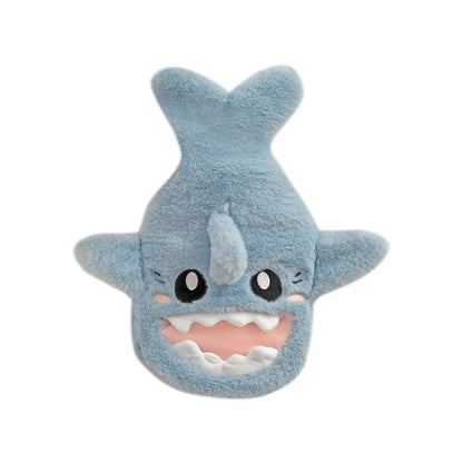 Shark Plushie Warm Water Bottle - Hand Warmers & Hot Water Bottles - Scribble Snacks