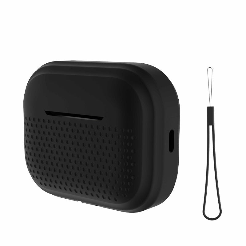 Silicone AirPods 3/Pro/2 Protective Case with Keychain - Airpods Cases - Scribble Snacks