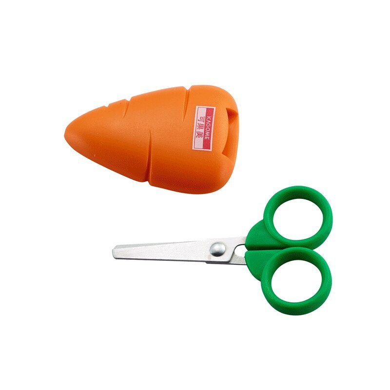 Slice of Craft - Carrot Safety Scissors - Scissors & Craft Knives - Scribble Snacks