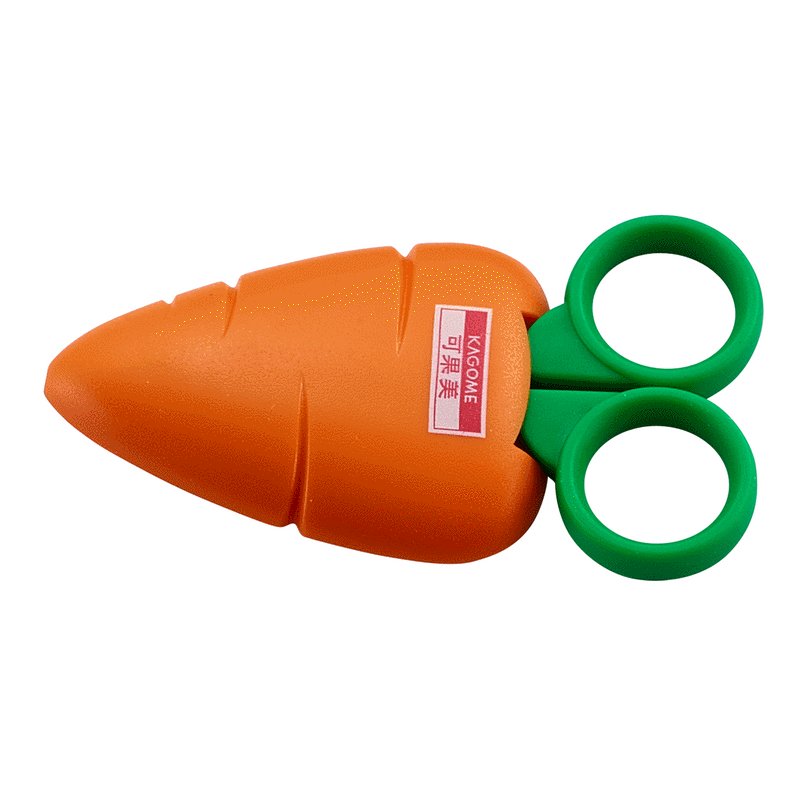 Slice of Craft - Carrot Safety Scissors - Scissors & Craft Knives - Scribble Snacks