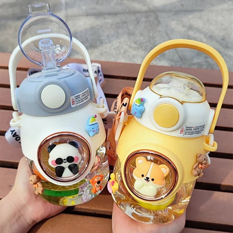 Space Capsule Kids' Straw Bottle - Water Bottles - Scribble Snacks