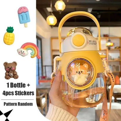 Space Capsule Kids' Straw Bottle - Water Bottles - Scribble Snacks