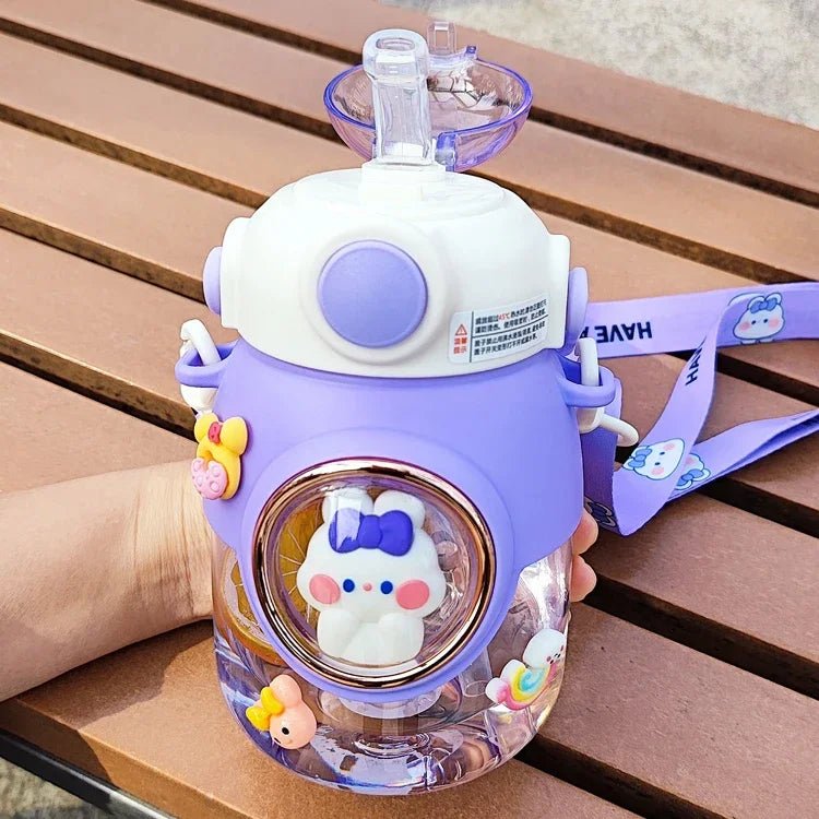 Space Capsule Kids' Straw Bottle - Water Bottles - Scribble Snacks