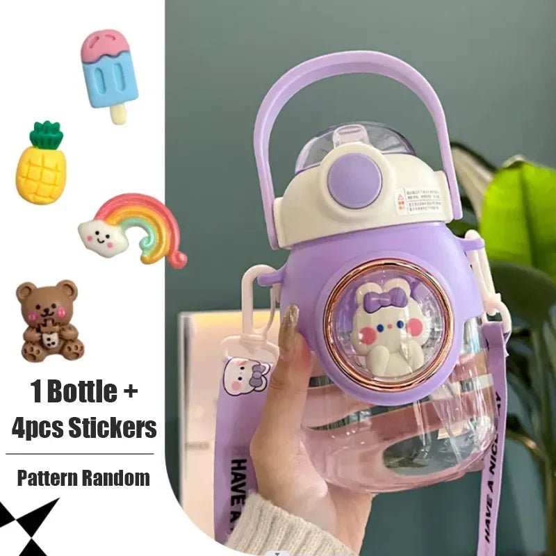 Space Capsule Kids' Straw Bottle - Water Bottles - Scribble Snacks