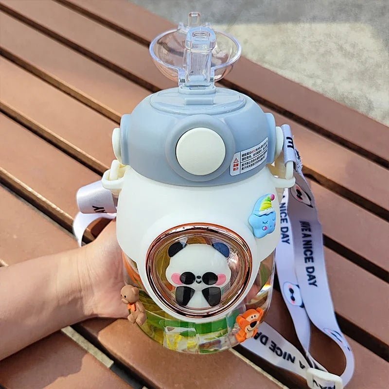 Space Capsule Kids' Straw Bottle - Water Bottles - Scribble Snacks