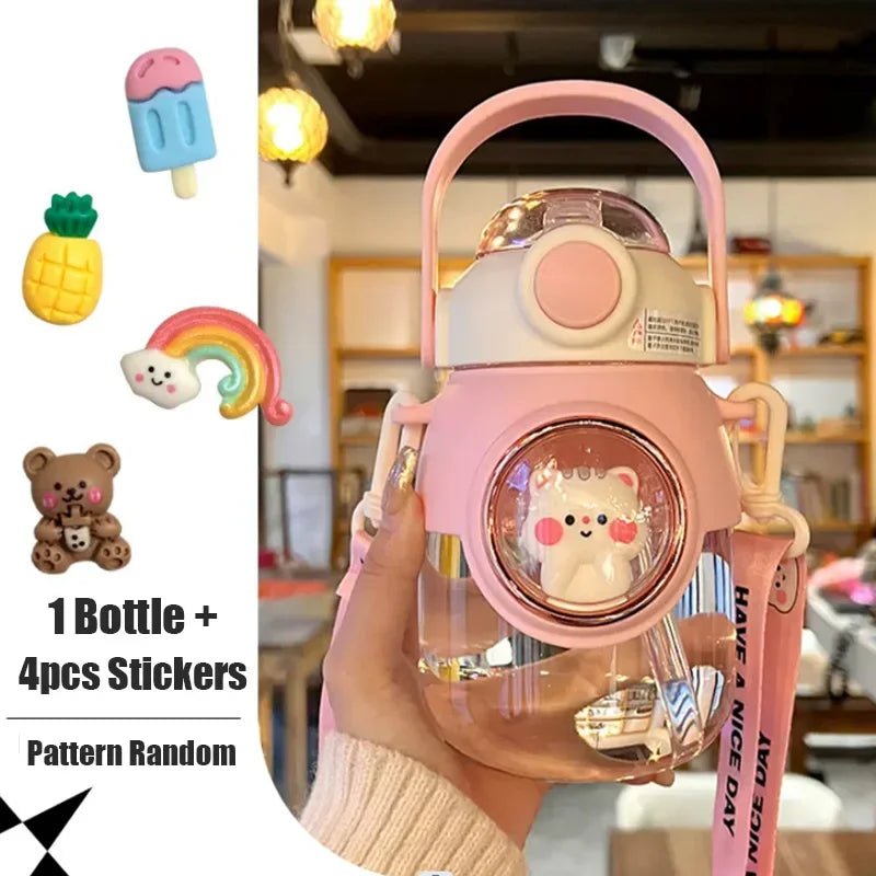 Space Capsule Kids' Straw Bottle - Water Bottles - Scribble Snacks