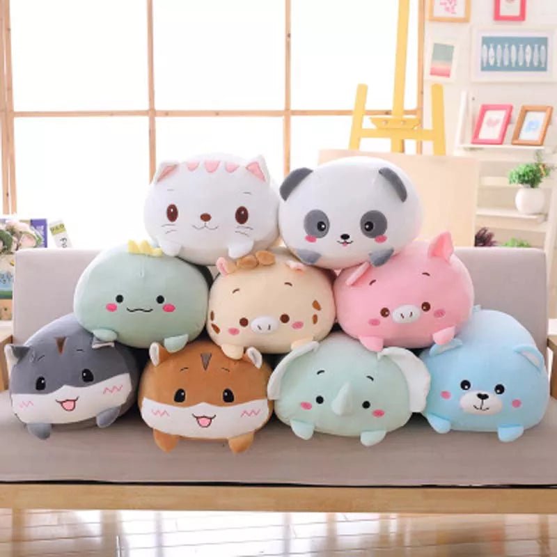 Squishy Animal Plush Pillow - Soft Plush Toys - Scribble Snacks