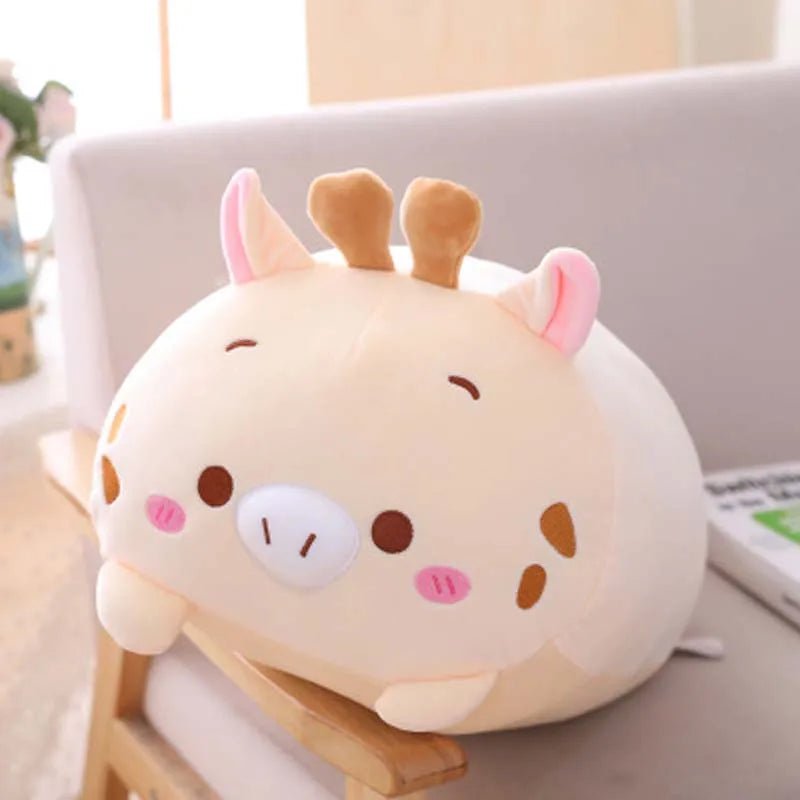 Squishy Animal Plush Pillow - Soft Plush Toys - Scribble Snacks