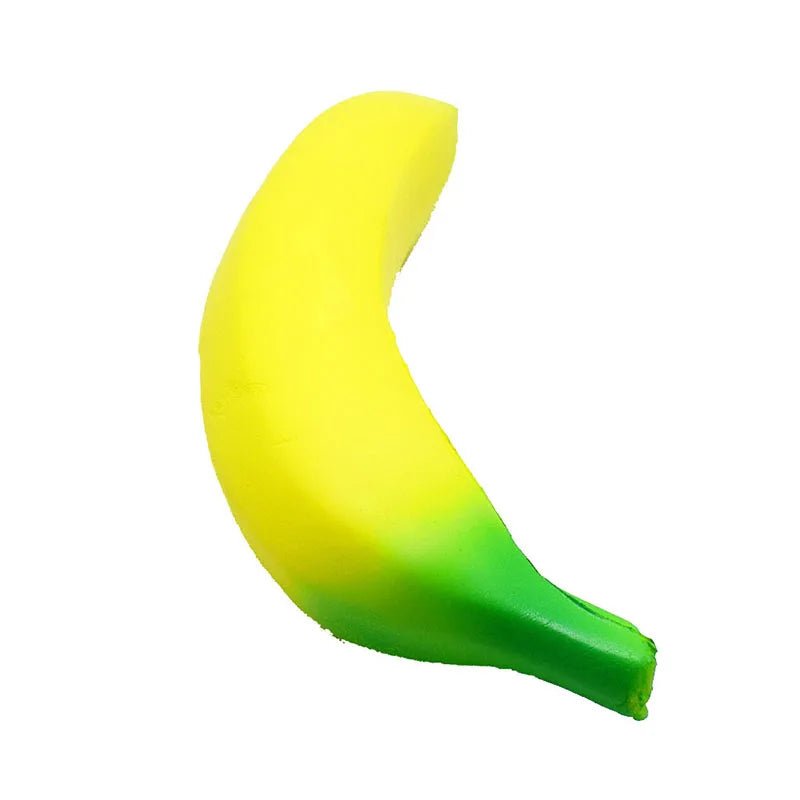 Squishy Banana Stress Reducer Toy - Soft Plush Toys - Scribble Snacks