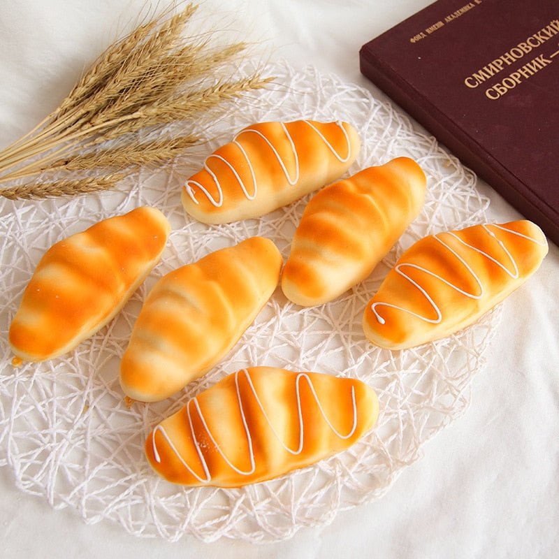 Squishy Bread Plushie - Soft Plush Toys - Scribble Snacks