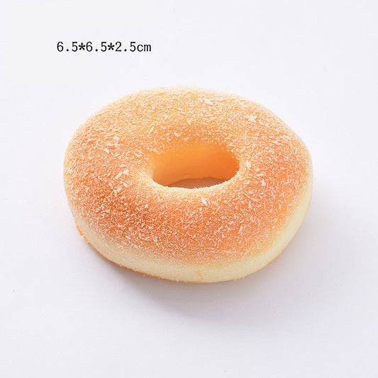 Slow-Rise Bread Squishy: Sugar Donut (6.5 cm)