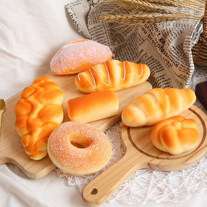 Squishy Bread Plushie - Soft Plush Toys - Scribble Snacks