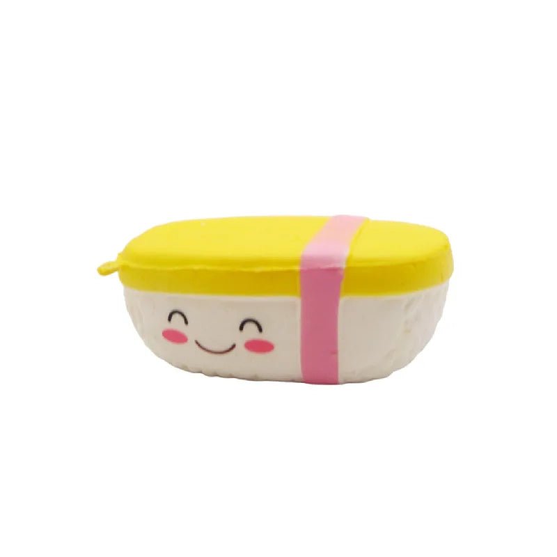 Squishy Square Sushi Stress Toy - Soft Plush Toys - Scribble Snacks