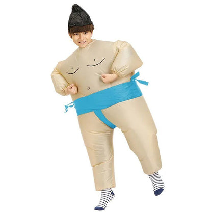 Sumo Fighter Inflatable Costume Set - Inflatable Costume - Scribble Snacks