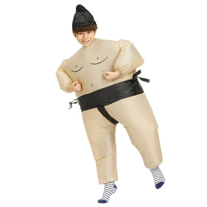 Sumo Showdown Inflatable Kids Costume - Inflatable Costume - Scribble Snacks