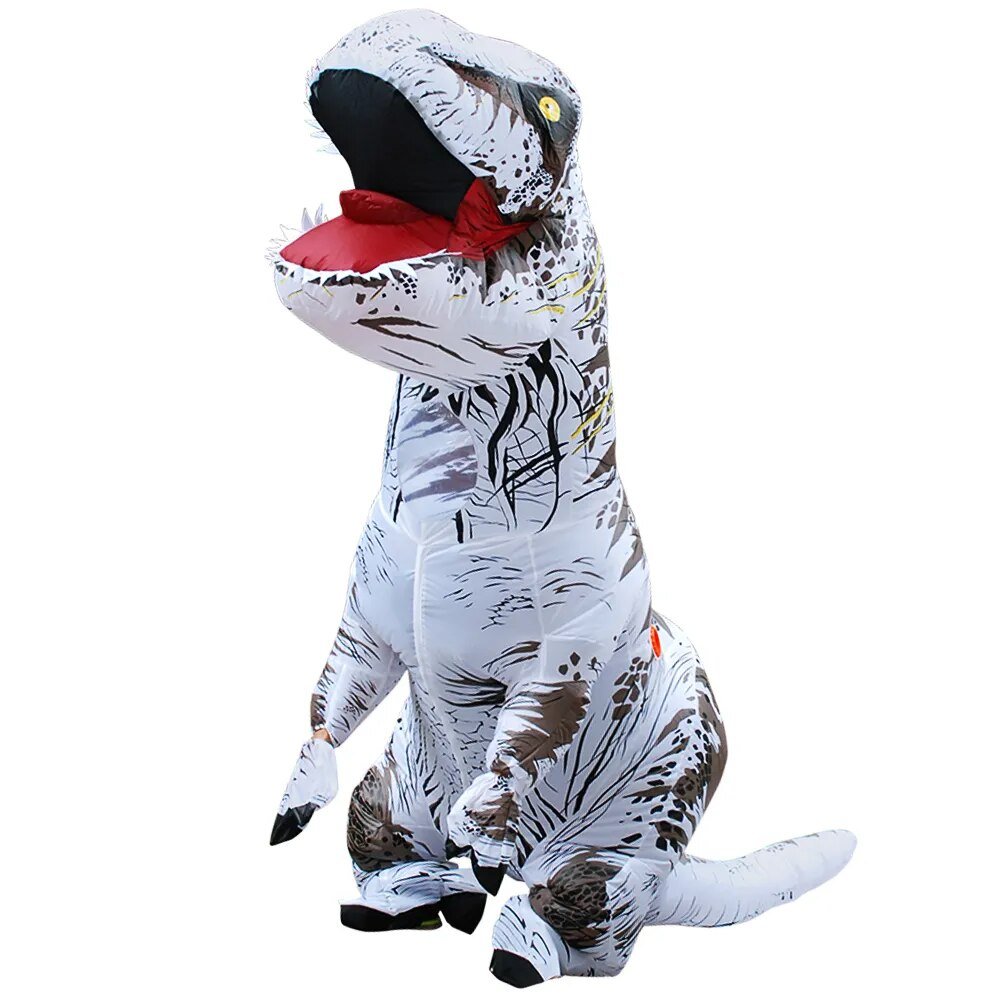 T-Rex Inflatable Adult/Kids Costume - Inflatable Costume - Scribble Snacks