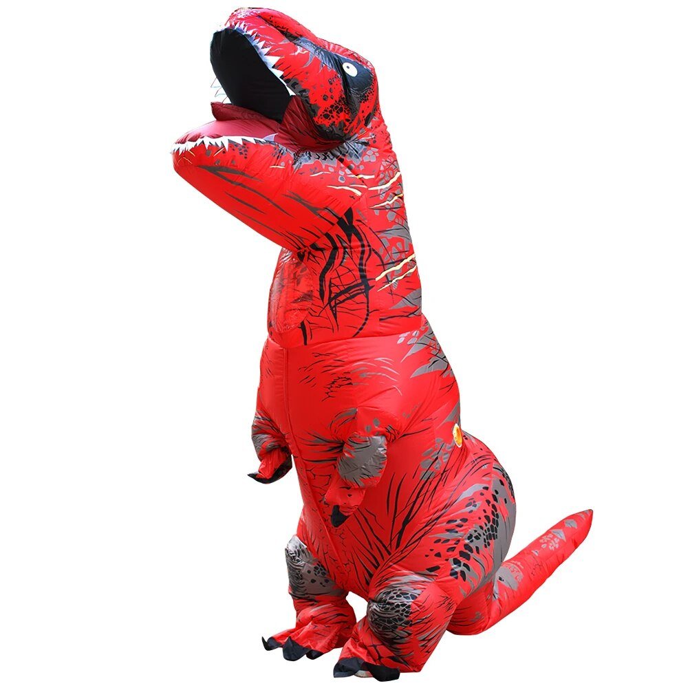 T-Rex Inflatable Adult/Kids Costume - Inflatable Costume - Scribble Snacks