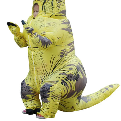 T-Rex Inflatable Adult/Kids Costume - Inflatable Costume - Scribble Snacks