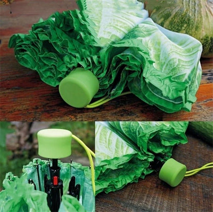 The Cabbage Umbrella - All Weather - Umbrella - Scribble Snacks