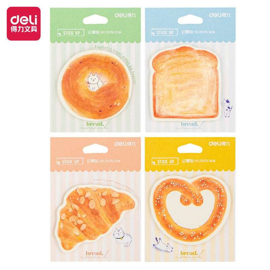 Toast of the Town - Bread Toast Memo Pads - Sticky Notes / Memo Pads - Scribble Snacks
