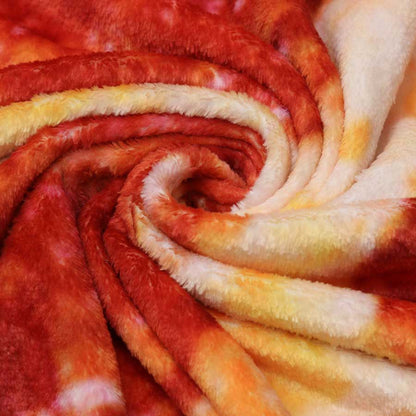 Tortilla Pizza Plush Round Blanket - Coral Fleece - Blankets - Scribble Snacks