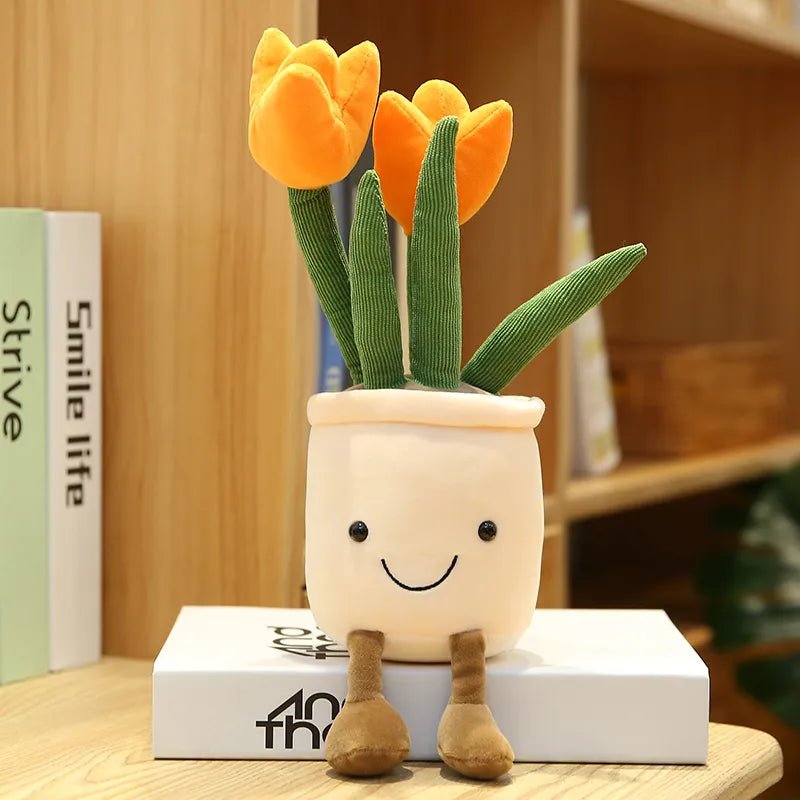 Tulip Succulent Plush Plant Toys - Soft Plush Toys - Scribble Snacks