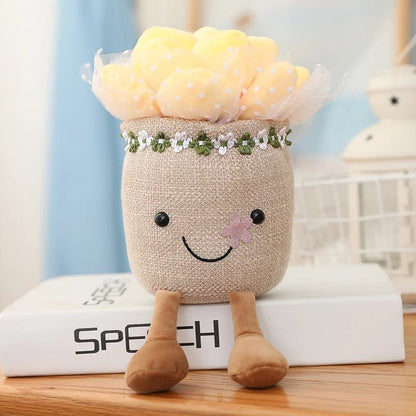 Tulip Succulent Plush Plant Toys - Soft Plush Toys - Scribble Snacks