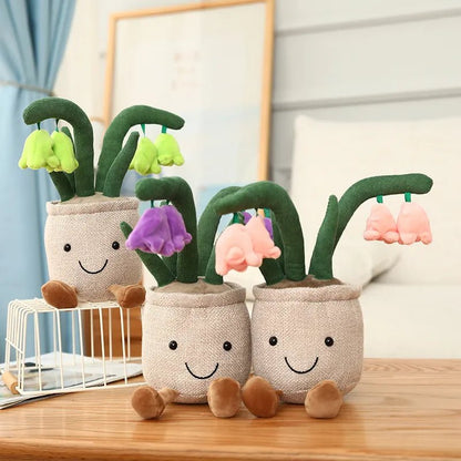 Tulip Succulent Plush Plant Toys - Soft Plush Toys - Scribble Snacks