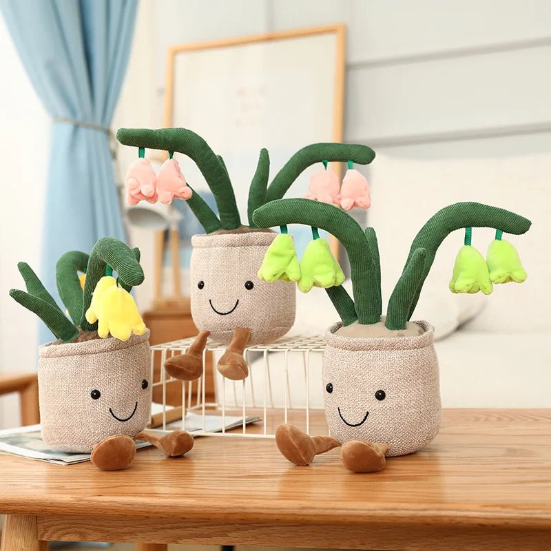 Tulip Succulent Plush Plant Toys - Soft Plush Toys - Scribble Snacks