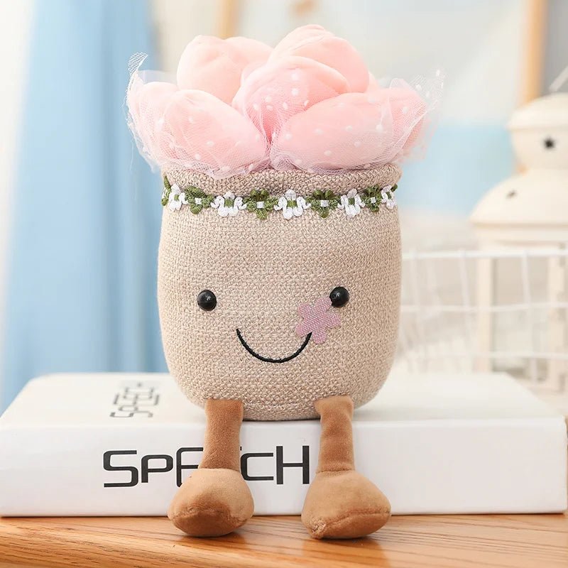 Tulip Succulent Plush Plant Toys - Soft Plush Toys - Scribble Snacks