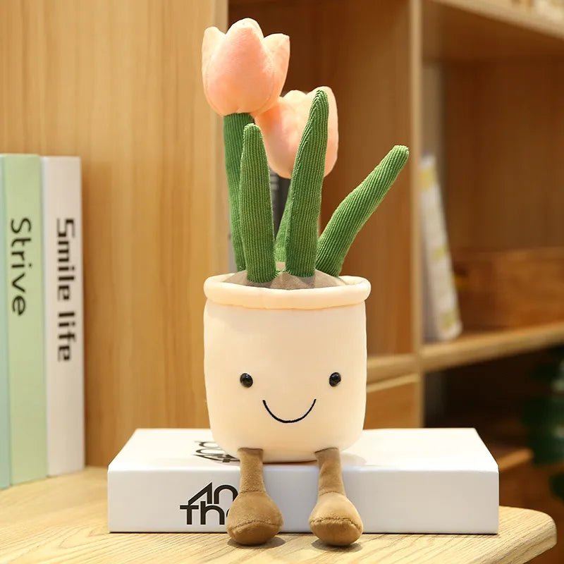 Tulip Succulent Plush Plant Toys - Soft Plush Toys - Scribble Snacks