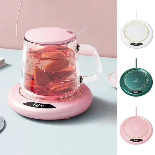 USB Coffee Mug Heater Coaster - Drink/Mug Warmer - Scribble Snacks
